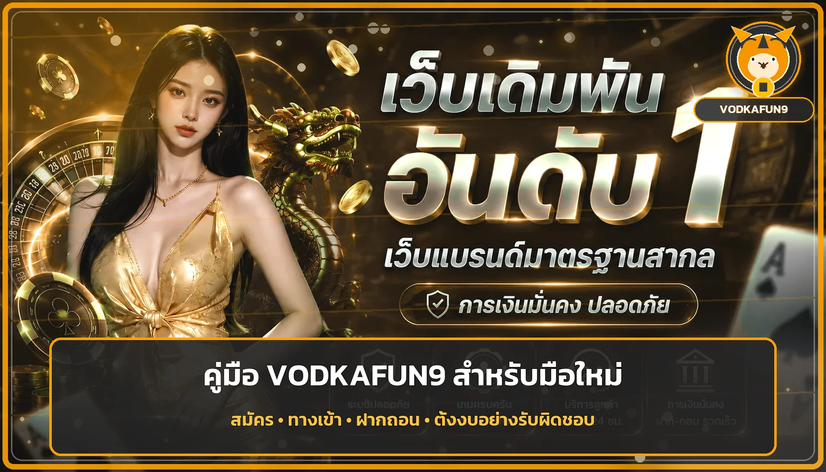 VODKAFUN9 เช็กลิสต์ตรวจเว็บสล็อตก่อนสมัคร